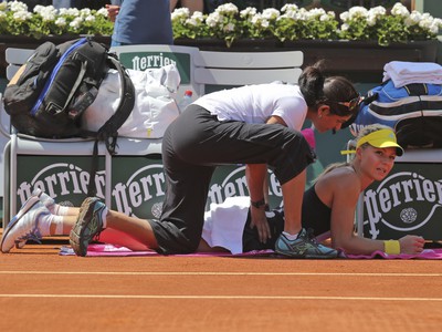 Maria Kirilenková počas inkriminovaného zápasu