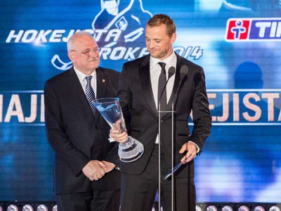 Slovenský hokejový reprezentant Marián Gáborík 