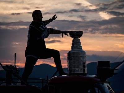 Marián Gáborík ukázal Stanley Cup na festivale Pohoda