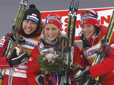 Kowalczyková, Johaugová a Björgenová