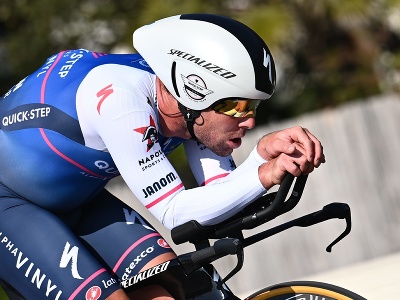 Britský cyklista Mark Cavendish v prvej etape pretekov Tirreno Adriatico