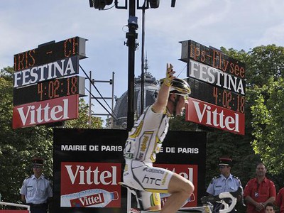 Víťaz poslednej etapy na TdF - Mark Cavendish 26.7.2009