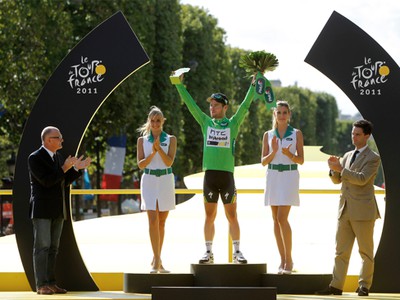 Víťaz záverečnej etapy a najlepší šprintér na Tour Mark Cavendish