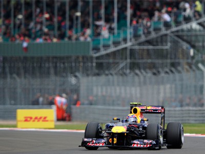 Mark Webber počas kvalifikácie