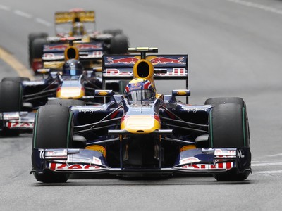 Mark Webber a Sebastian Vettel