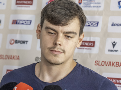 Na snímke slovenský basketbalový