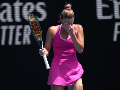 Ukrajinská tenistka Marta Kosťuková