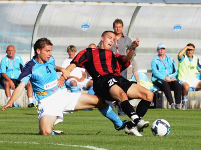 Martin Boszorád, FC Nitra, Igor Súkenník, FC Spartak Trnava, 19. júla 2009