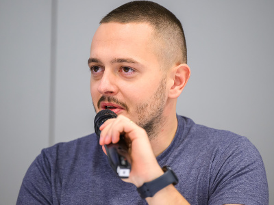 Na snímke parahokejista Martin