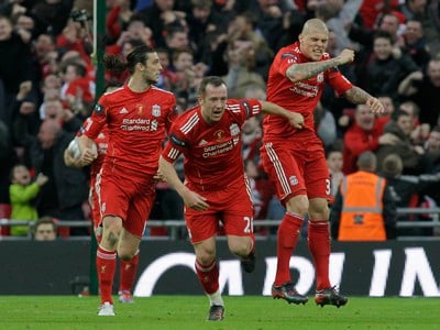 Martin Škrtel so spoluhráčmi