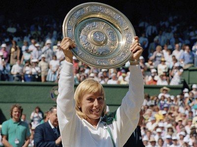Martina Navrátilová je jednou z najväčších legiend Wimbledonu