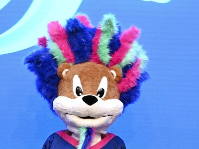 Maskot šampionátu vo Fínsku