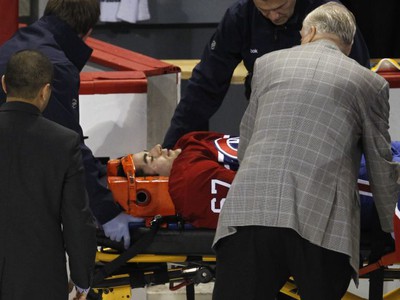 Max Pacioretty na nosidlách