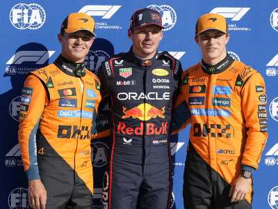 Max Verstappen v strede,