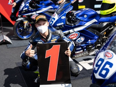 Maxim Repák vybojoval na Yamaha R3 European Cupe v Moste dve víťazstvá