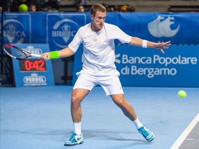 Belgický tenista Maxime Authom
