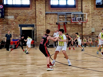 Basketbalové družstvo MBA Prievidza U13
