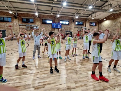 Basketbalové družstvo MBA Prievidza U13