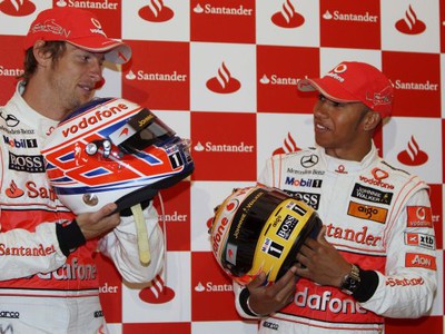 Jazdci McLarenu Jenson Button