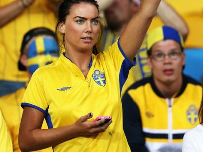 Fanúšička Švédska