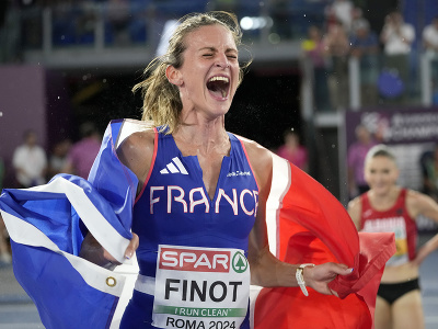 Francúzska atlétka Alice Finotová