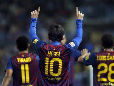 Messi strelil tri góly
