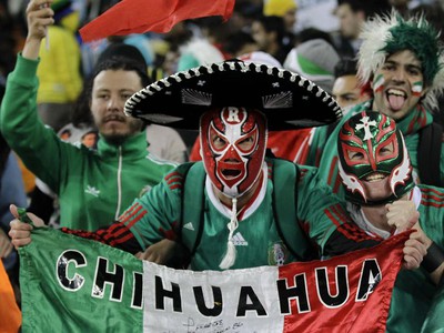Mexickí fanúšikovia, 27.6.2010