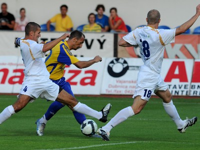 MFK Dubnica, DAC Dunajská Streda, corgoň liga, futbal, 8. august 2009