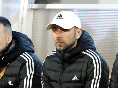 Na snímke hlavný tréner MFK Dukla Banská Bystrica Mário Auxt