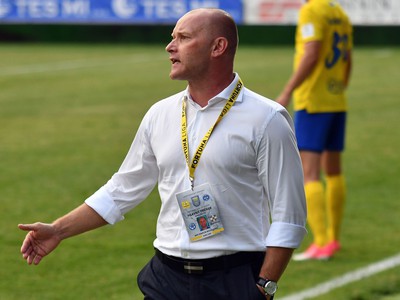 Tréner MFK Zemplín Michalovce Anton Šoltis