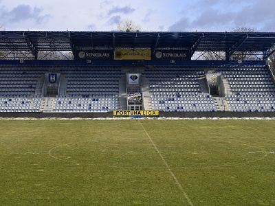 Na snímke futbalový štadión MFK Zemplín Michalovce