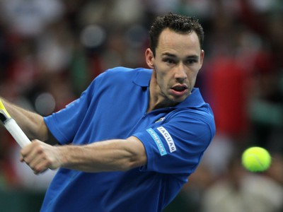 Michael Llodra vo finále Davis Cupu