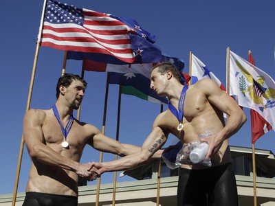 Michael Phelps a Nicholas