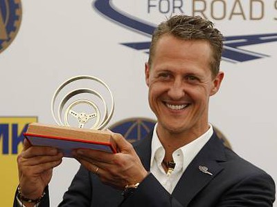 Michael Schumacher prevzdal Zlatý