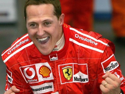 Takéto obrázky radosti živého a zdravého Michaela Schumachera by rád videl opäť celý svet.