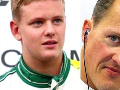 Mick a Michael Schumacher