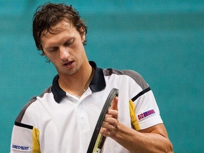 Slovenskí tenisti Michal Mertiňák