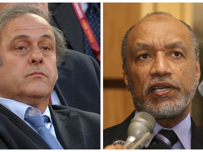 Michel Platini a Bin Hammam