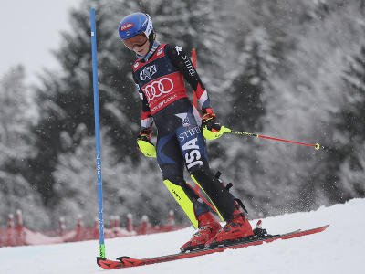 Mikaela Shiffrinová slalom v