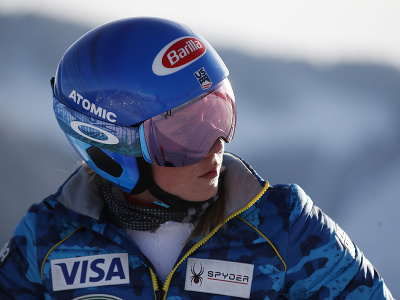 Americká lyžiarka Mikaela Shiffrinová 