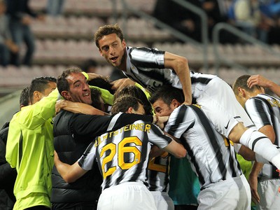 Radosť futbalistov Juventusu