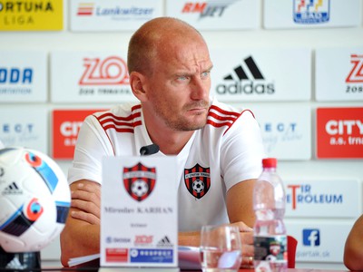 Tréner Spartaka Trnava Miroslav