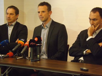 Peter Bondra, Richard Lintner a Miroslav Šatan