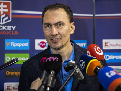 Prezident Slovenského zväzu ľadového hokeja (SZĽH) a generálny manažér reprezentácie Miroslav Šatan