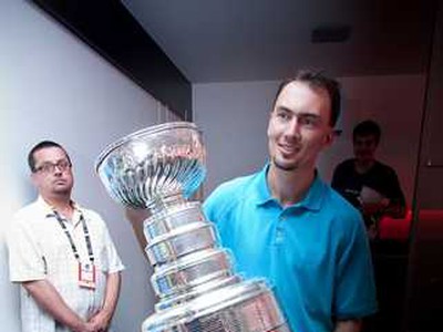 Miroslav Šatan so Stanley Cupom