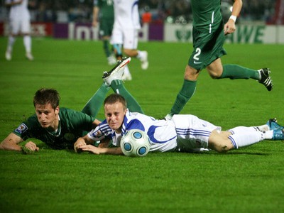 Miroslav Stoch (SR) a Valter Birsa (Slo)