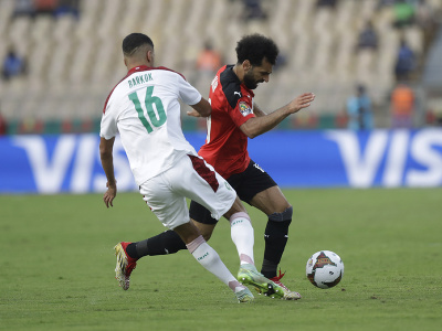 Mohamed Salah a Aymen Barkok