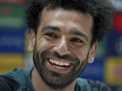 Mohamed Salah pred finále Ligy majstrov