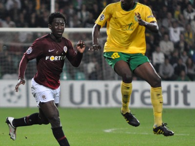 Momodou Ceesay v zápase
