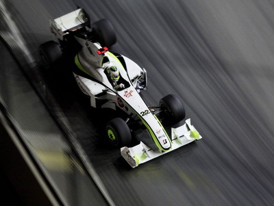 Jenson Button v monoposte